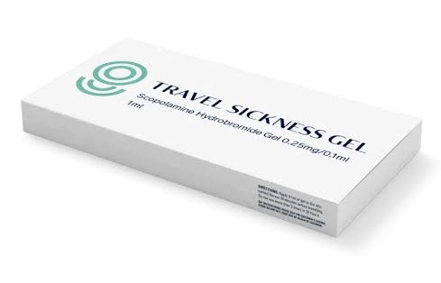 Travacalm seasickness gel from Greens Dispensary for the treatment of seasickness